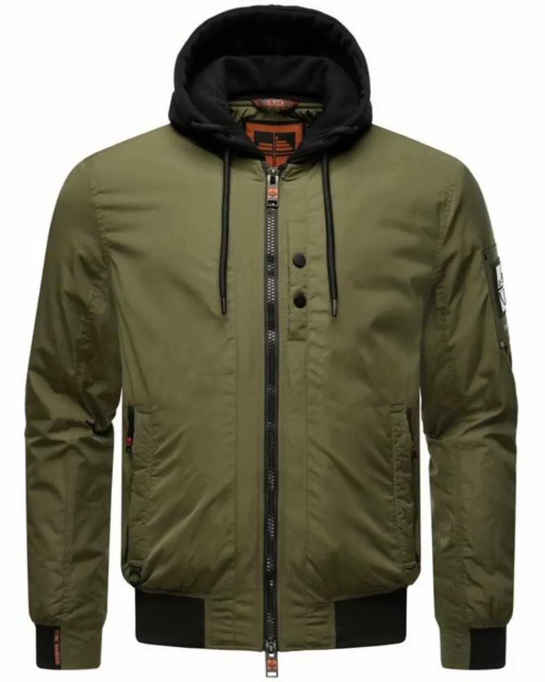 Stone Harbour Bomberjacke Hoobo Stylische Herren Fliegerjacke mit abnehmbar günstig online kaufen