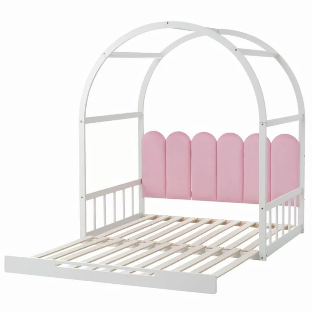 Gotagee Kinderbett Tagesbett 140x200 Gewölbtes Dachbett Kinderbett Doppelbe günstig online kaufen