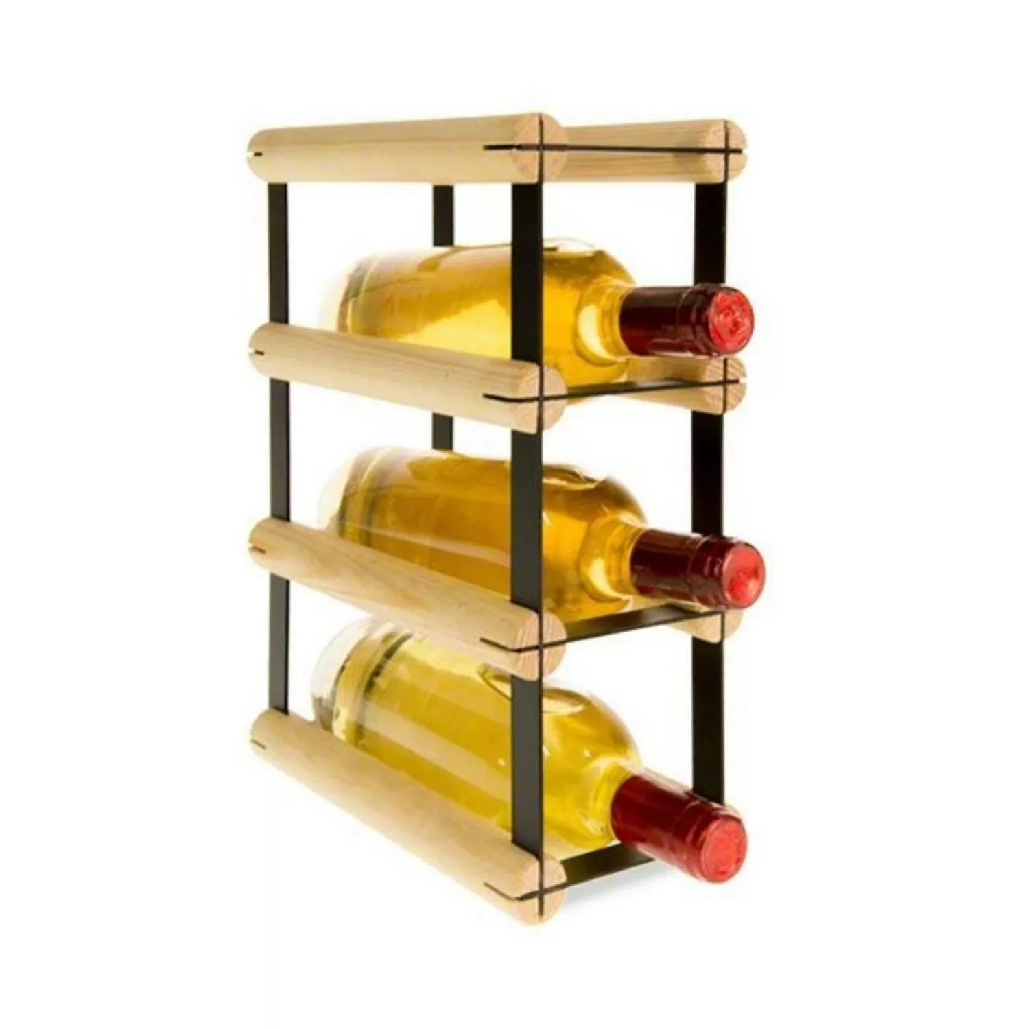 PROREGAL Modulares Weinregal Vinotega Mod Metal HxBxT 32,5 x 12,5 x 24,5 cm günstig online kaufen