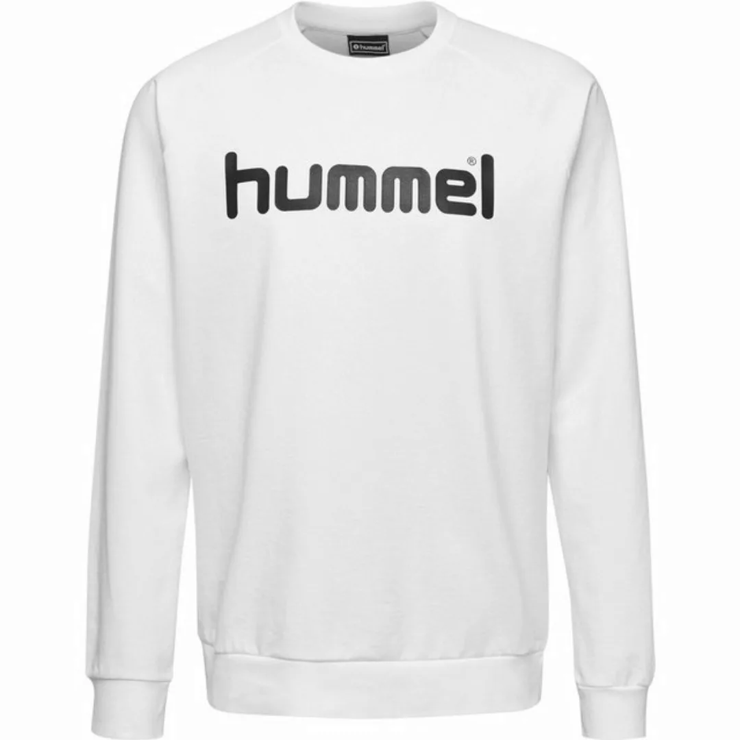 hummel Fleecepullover Hummel Herren Pullover Go Cotton Logo Sweatshirt 2035 günstig online kaufen