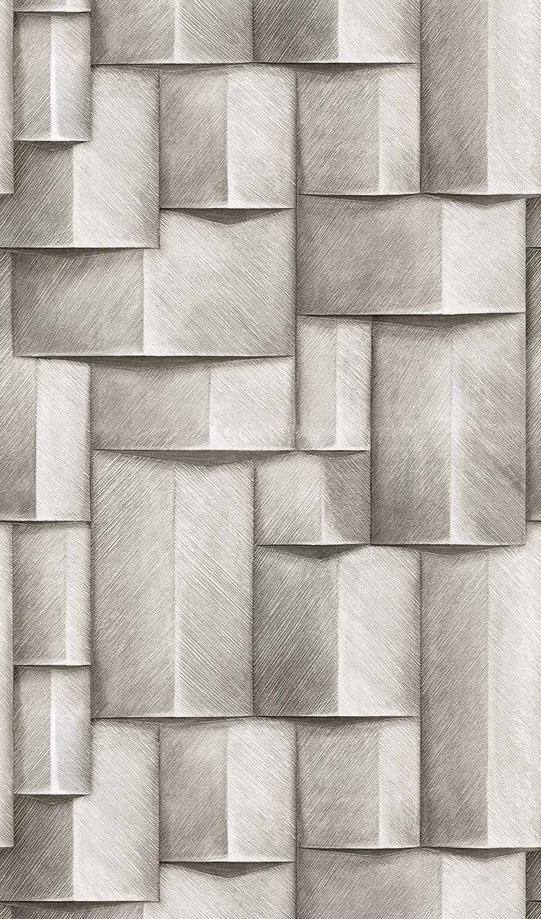 Marburg Fototapete Tapete Modern Cubes, geprägt, günstig online kaufen