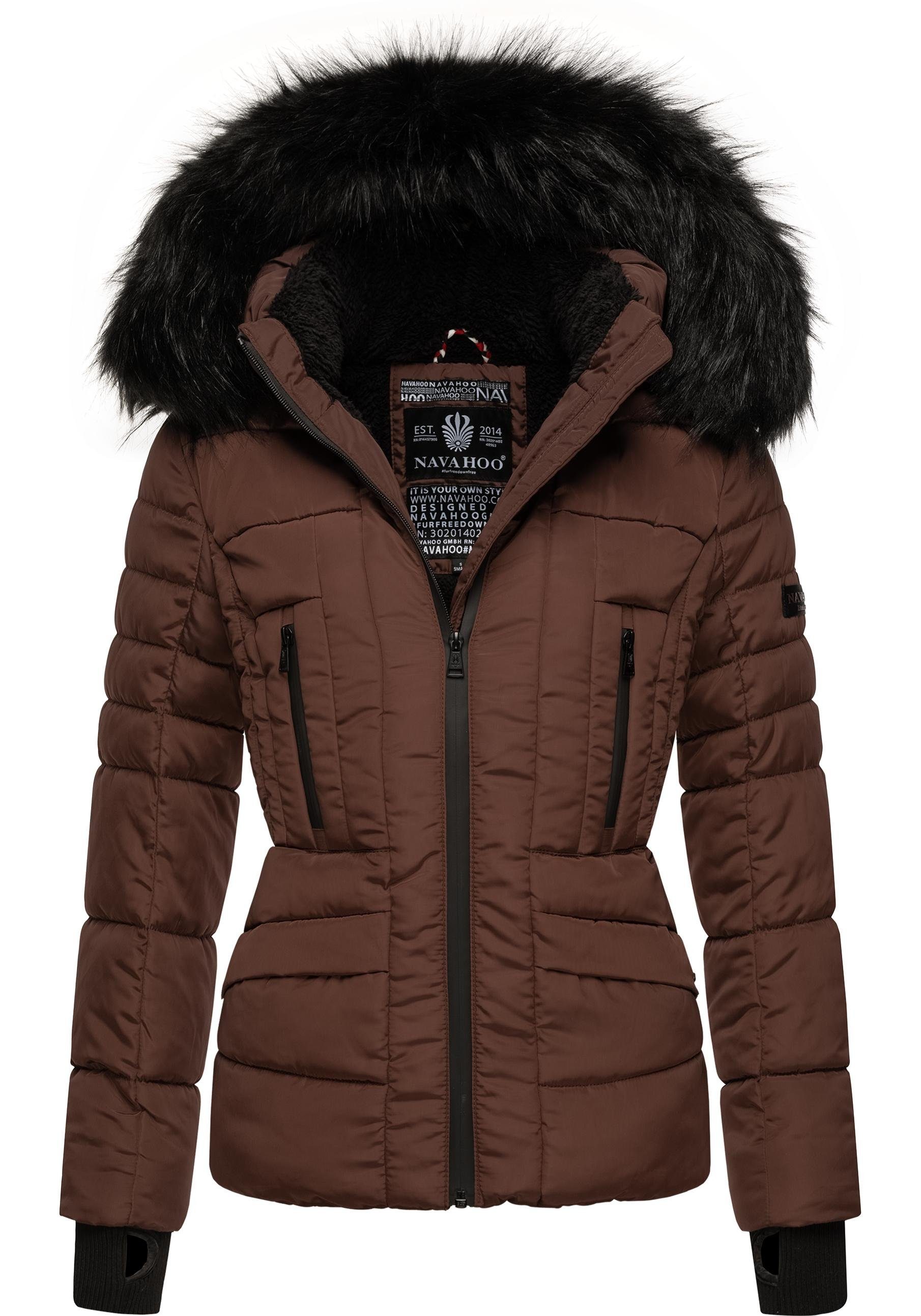 Navahoo Steppjacke Adele hochwertige Winterjacke mit günstig online kaufen