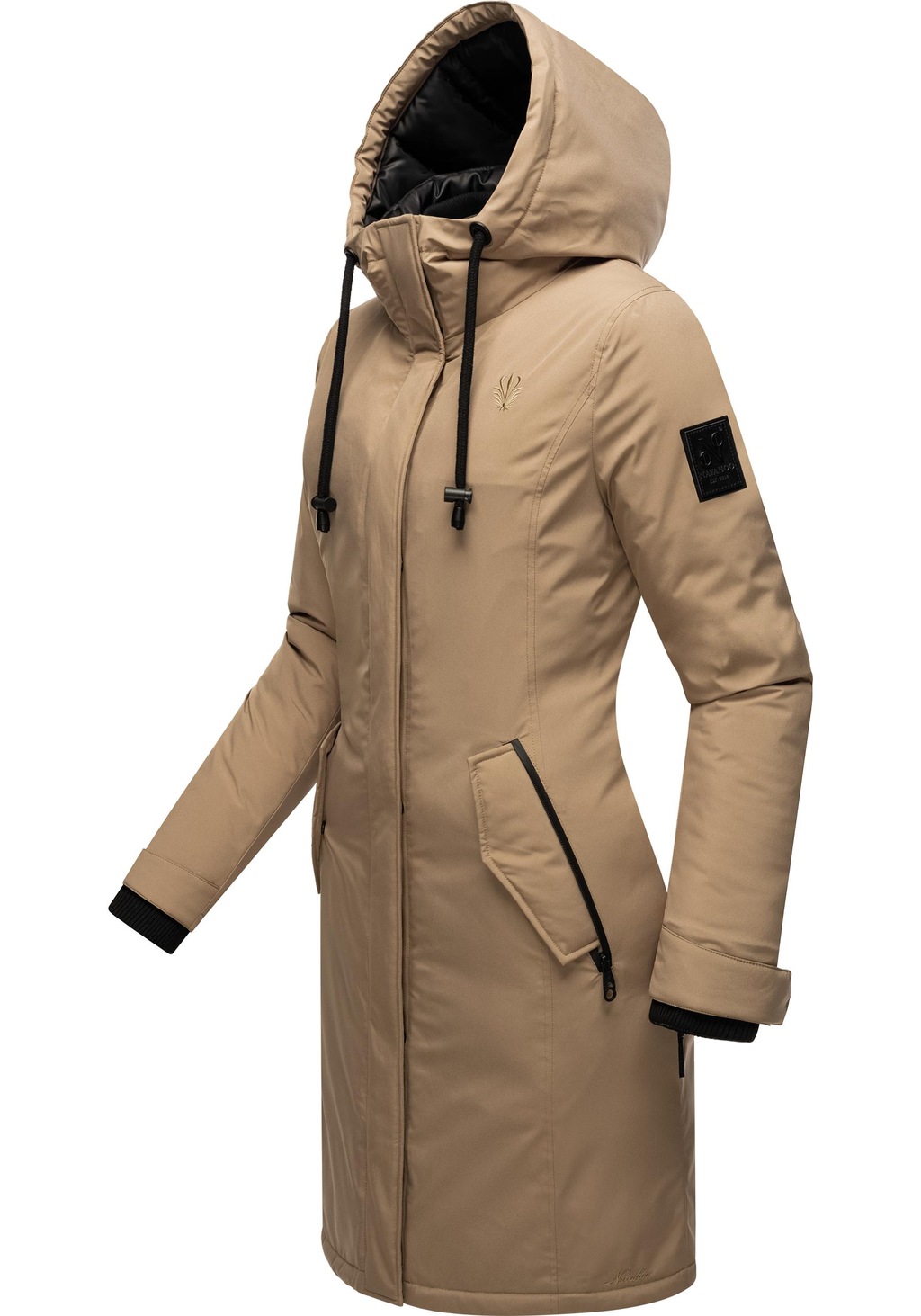 Navahoo Wintermantel "Letiziaa", sportlicher Winterparka mit gefütterter Ka günstig online kaufen