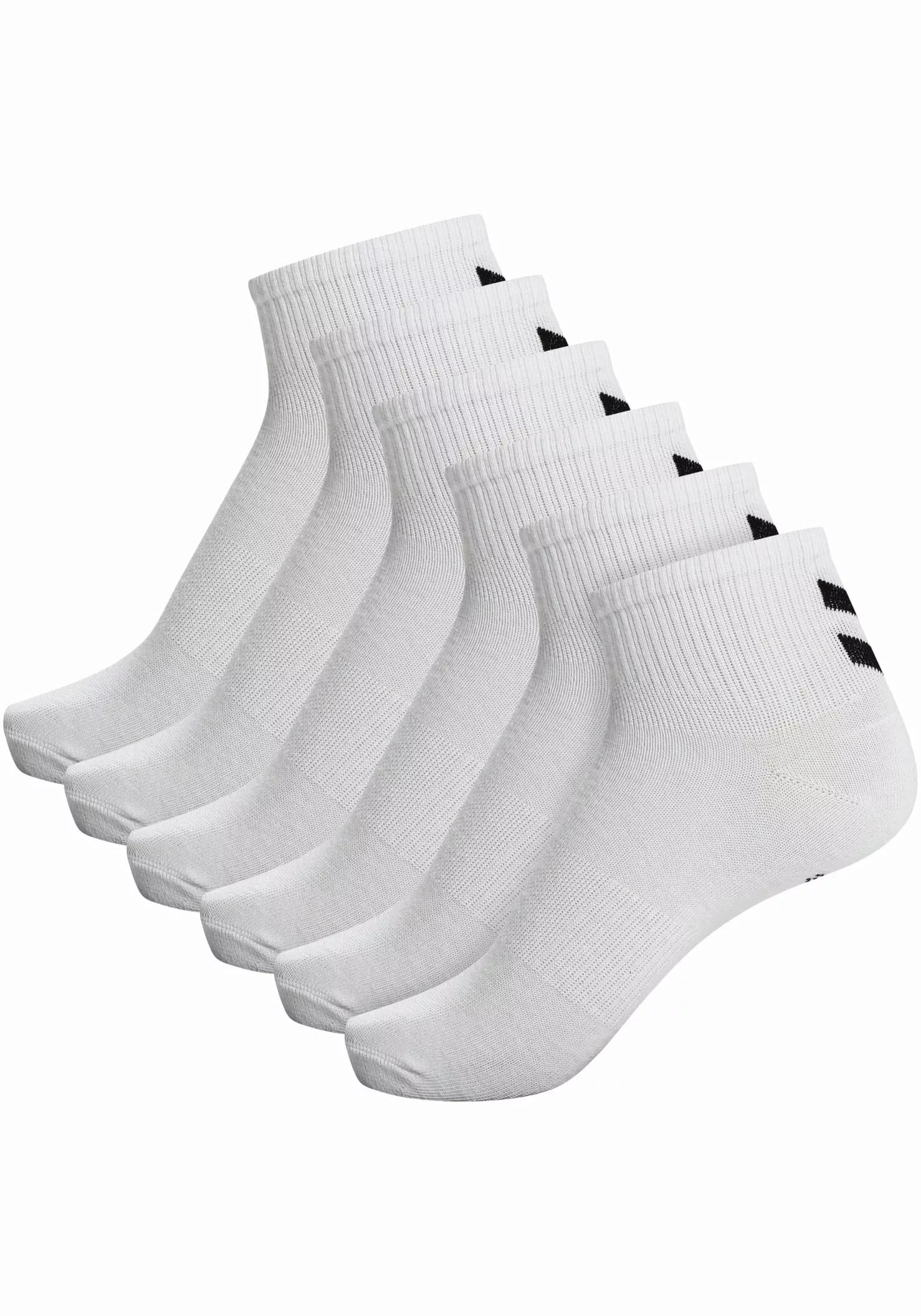 hummel Sportsocken "HMLCHEVRON 6-PACK MID CUT SOCKS", (6 Paar) günstig online kaufen