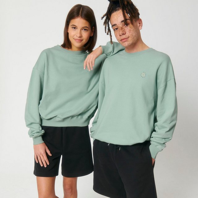 dressgoat Sweatshirt Oregon - Unisex Dry Oversized Sweater - Aloe günstig online kaufen