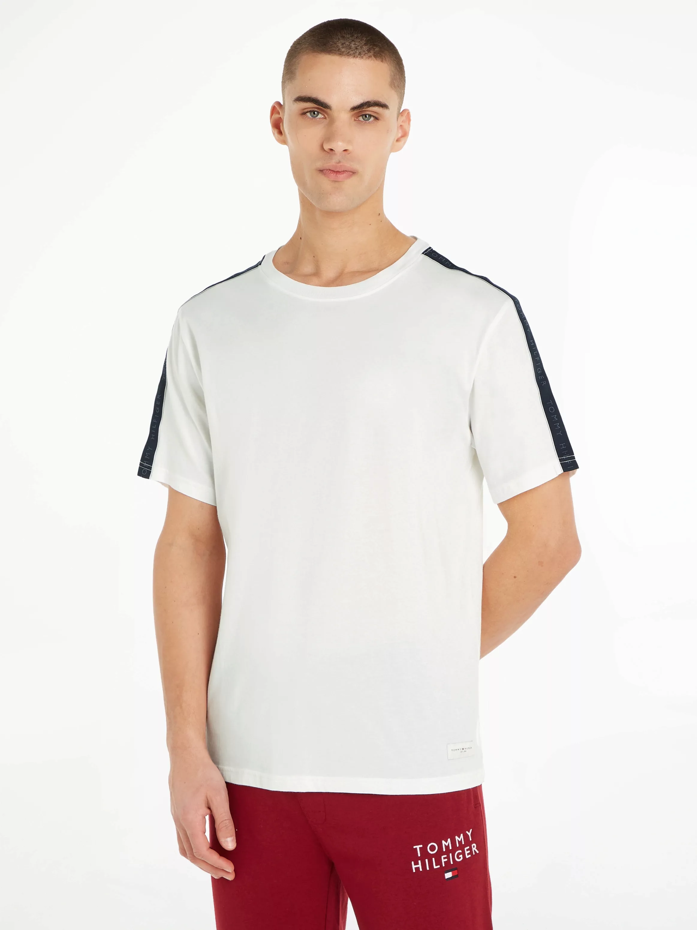 Tommy Hilfiger Underwear T-Shirt "SS TEE LOGO", in melierter Optik günstig online kaufen