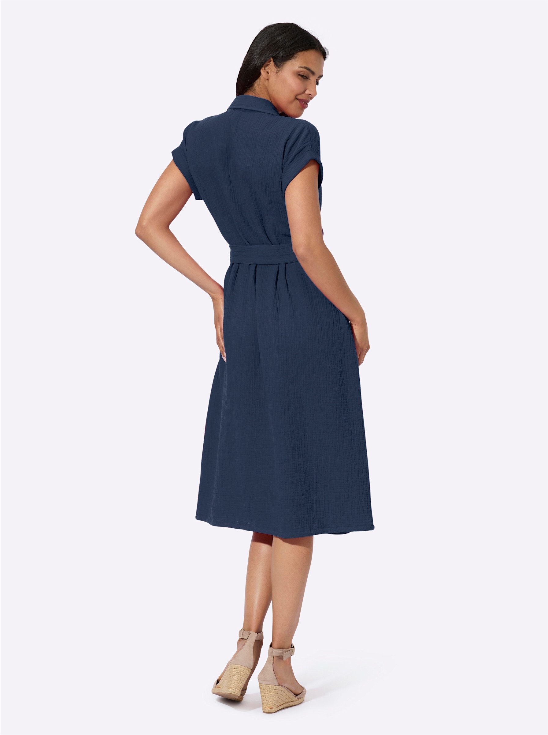 Sieh an! Etuikleid Baumwollkleid günstig online kaufen
