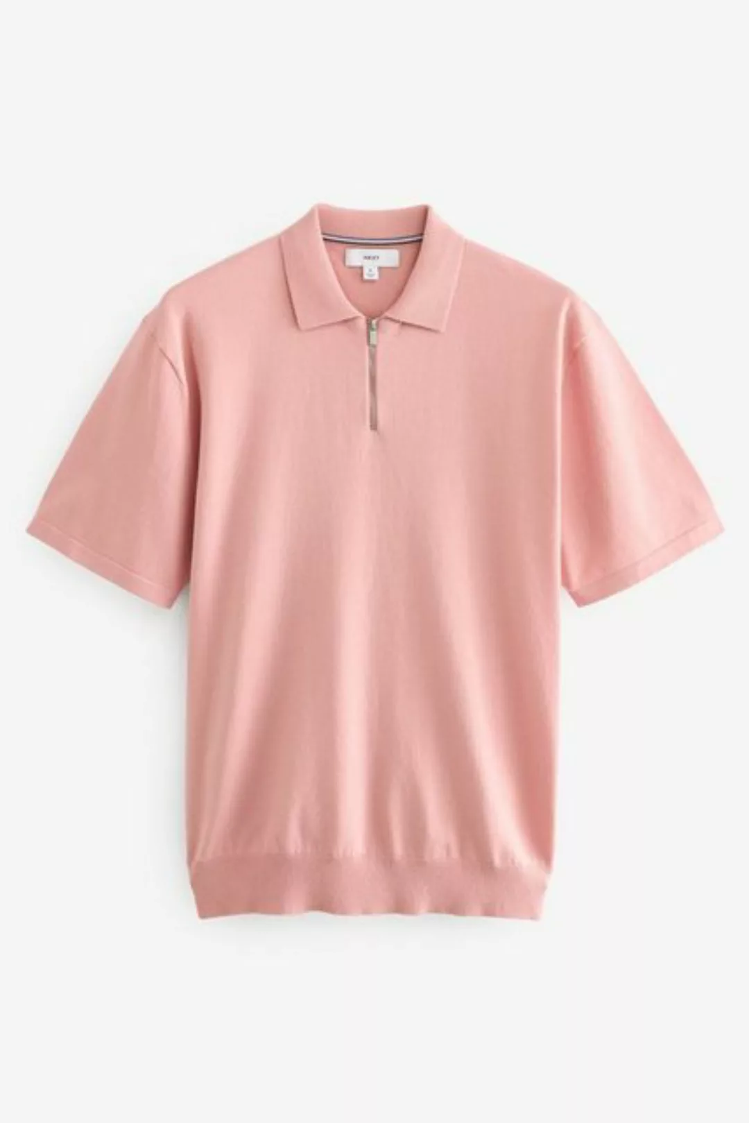 Next Poloshirt Regular Fit Strick-Polohemd mit Reißverschluss (1-tlg) günstig online kaufen