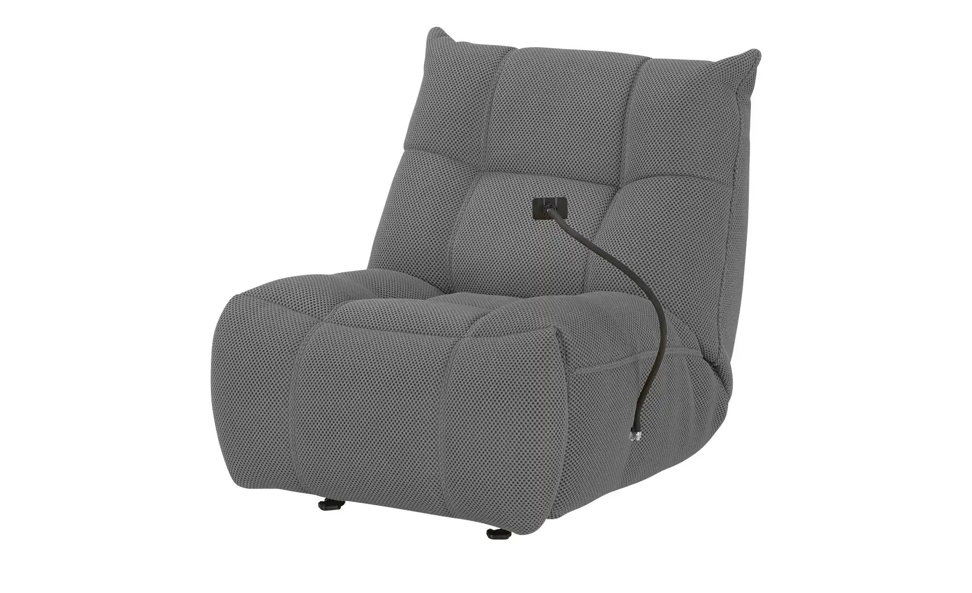 uno Sessel elektrische Relaxfunktion Tokyo ¦ grau Polstermöbel > Sessel > R günstig online kaufen