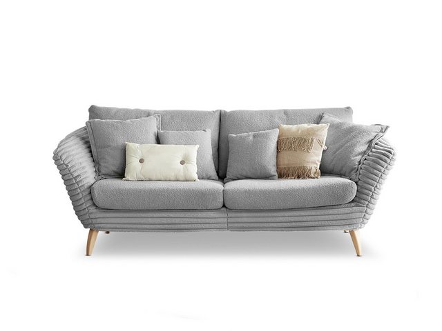 SANSIBAR Living Sofa Sofa 3 Sitzer SANSIBAR HÖGBY BHT 190x82x92 cm braun Co günstig online kaufen