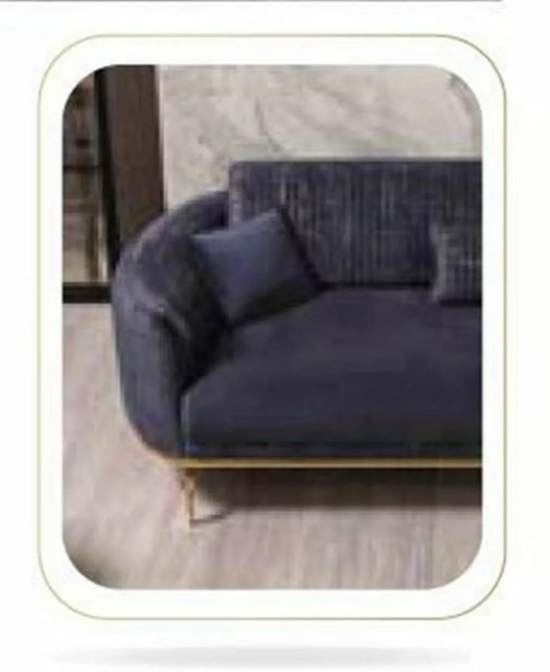 JVmoebel Sofa Moderner luxus Dreisitzer Polstermöbel Sofa, Made in Europe günstig online kaufen