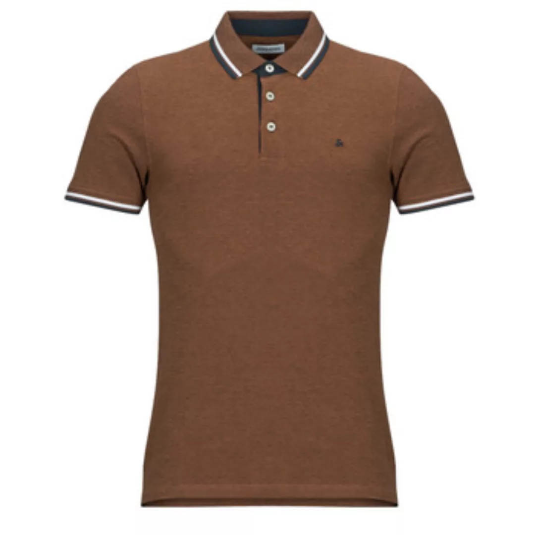 Jack & Jones Poloshirt Polo Shirt JJEPAULOS Sommer Hemd Kragen Pique Cotton günstig online kaufen