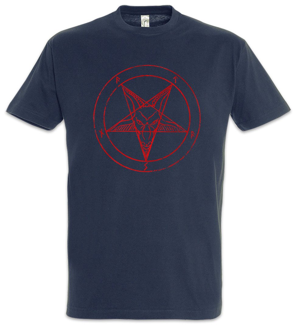 Urban Backwoods Print-Shirt Baphomet Pentagram Sign günstig online kaufen