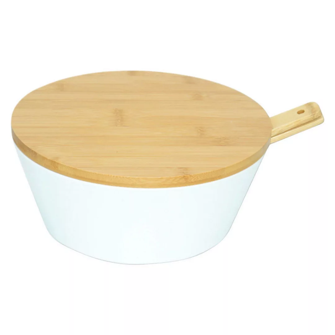 Kesper Salatschale weiß Melamin H/D: ca. 11x26 cm günstig online kaufen