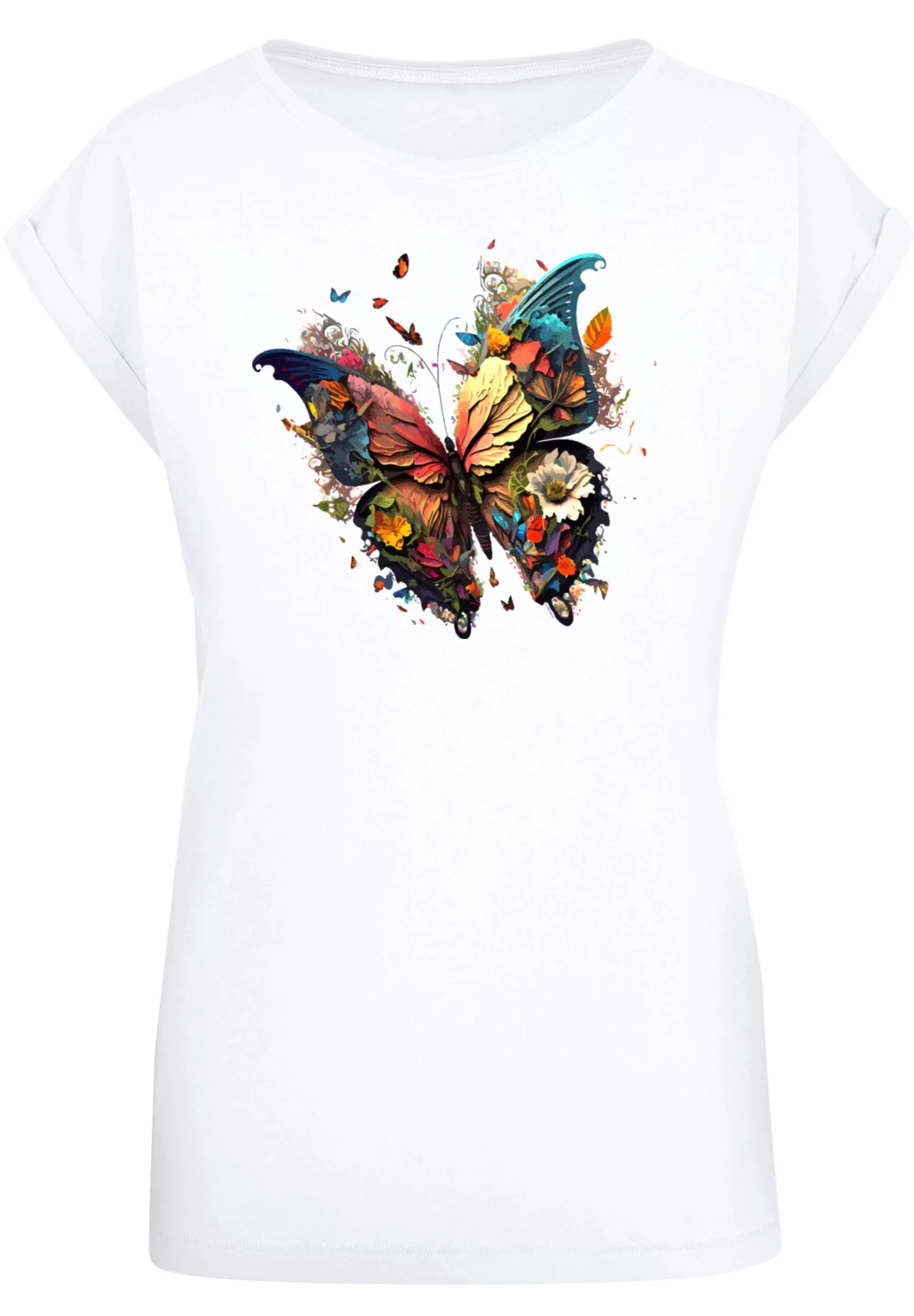 F4NT4STIC T-Shirt "Schmetterling Bunt" günstig online kaufen