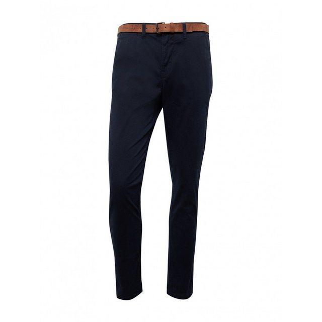 TOM TAILOR Denim Chinohose Slim Chino with belt günstig online kaufen