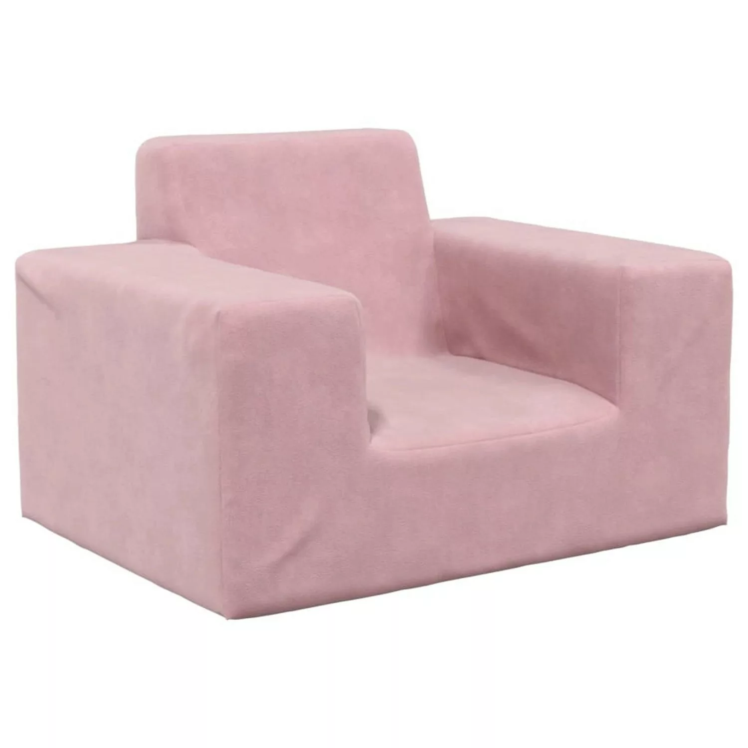 Vidaxl Kindersofa Rosa Weich Plüsch günstig online kaufen