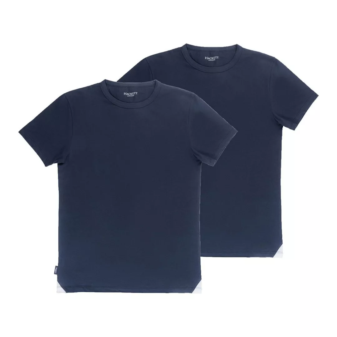 Hackett Crew T-shirt 2 Einheiten M Navy günstig online kaufen