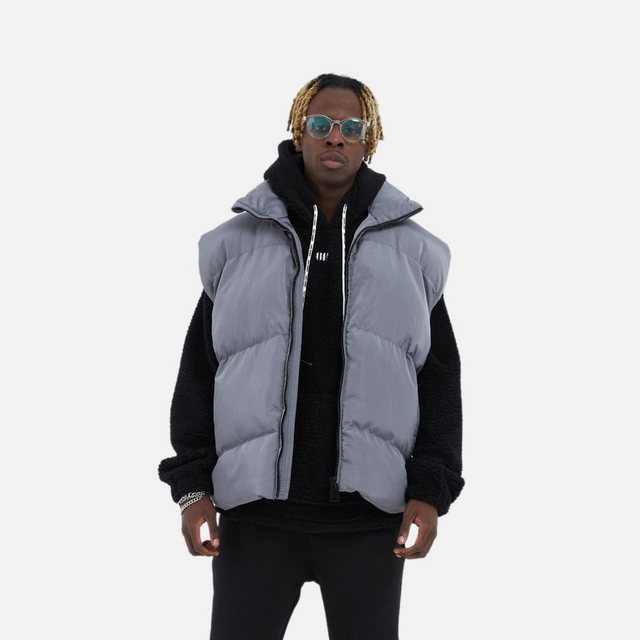 COFI Casuals Steppweste Puffer Weste Vest Übergangsweste Oversize günstig online kaufen