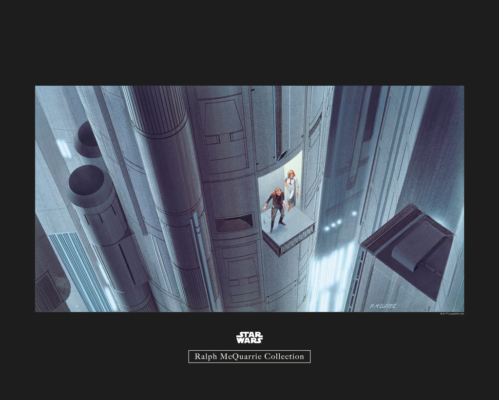 Komar Bild "Star Wars Classic RMQ Escape Plan", Star Wars, (1 St.), Wandbil günstig online kaufen