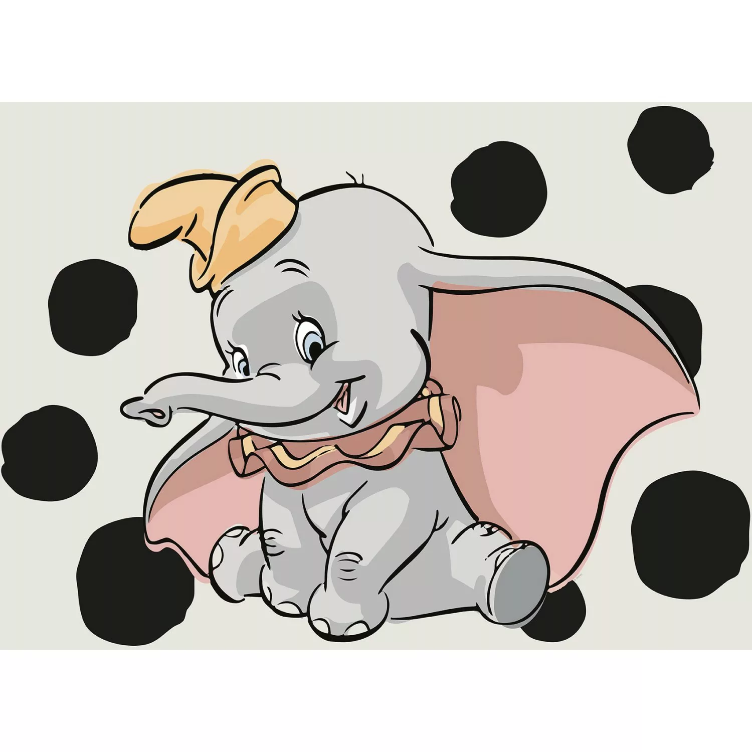 Komar Bild »Dumbo Dots Landscape«, Disney, (1 St.), Wandbild zur Dekoration günstig online kaufen