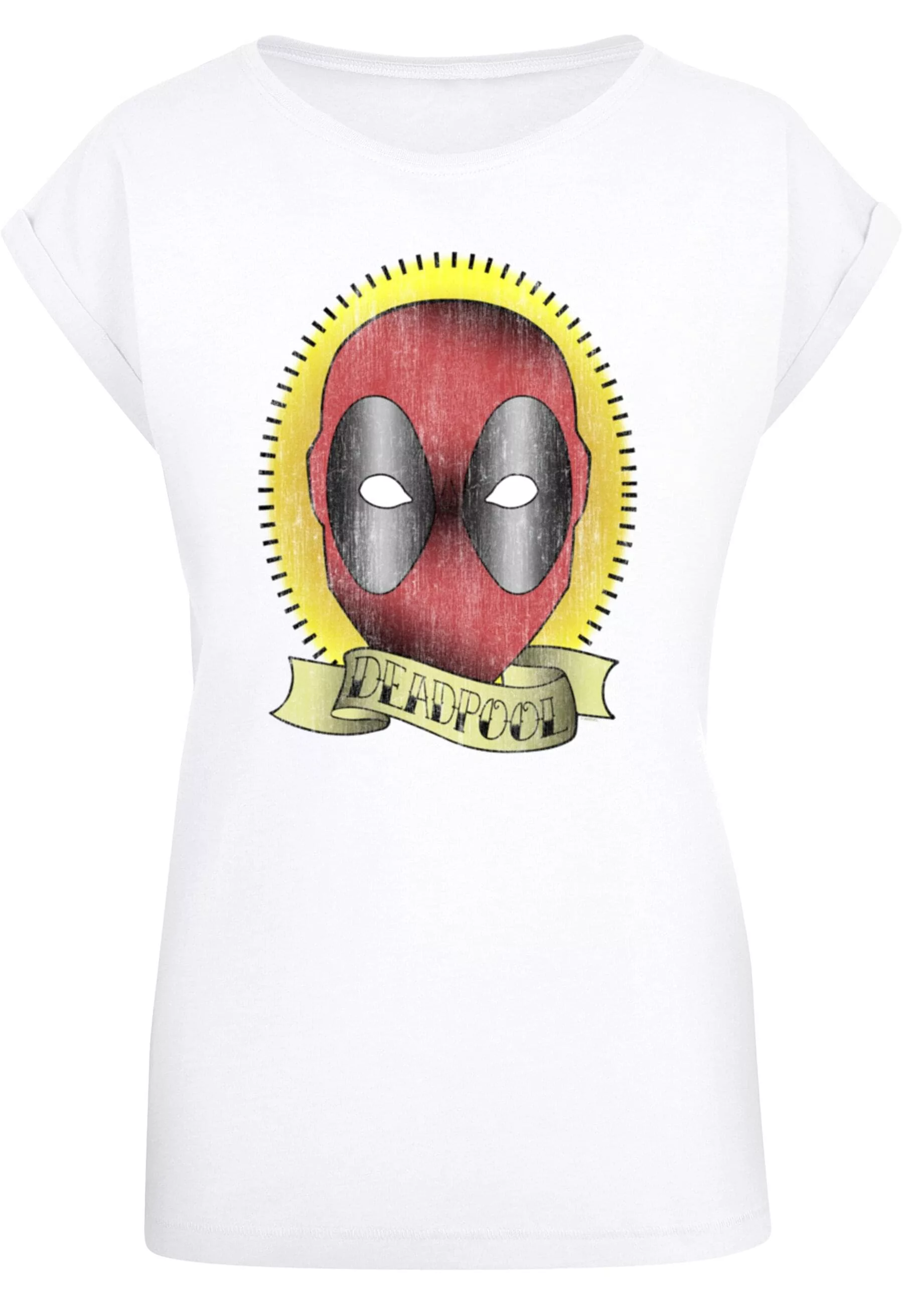 ABSOLUTE CULT T-Shirt "ABSOLUTE CULT Damen Ladies Deadpool - Tattoo Print T günstig online kaufen