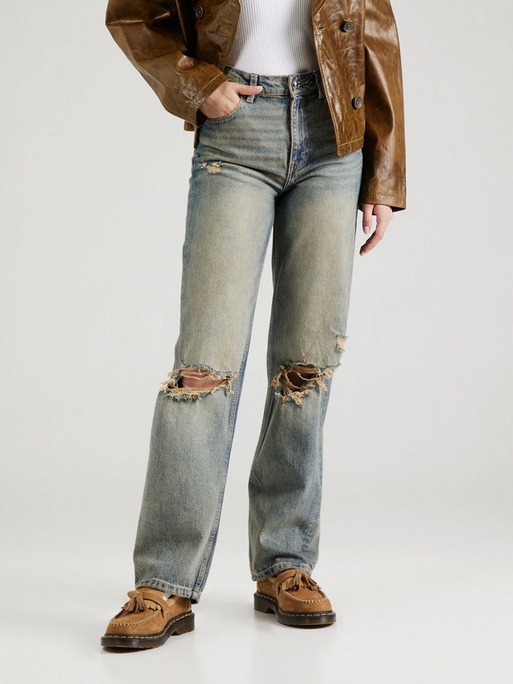 Tally Weijl Weite Jeans (1-tlg) Cut-Outs günstig online kaufen