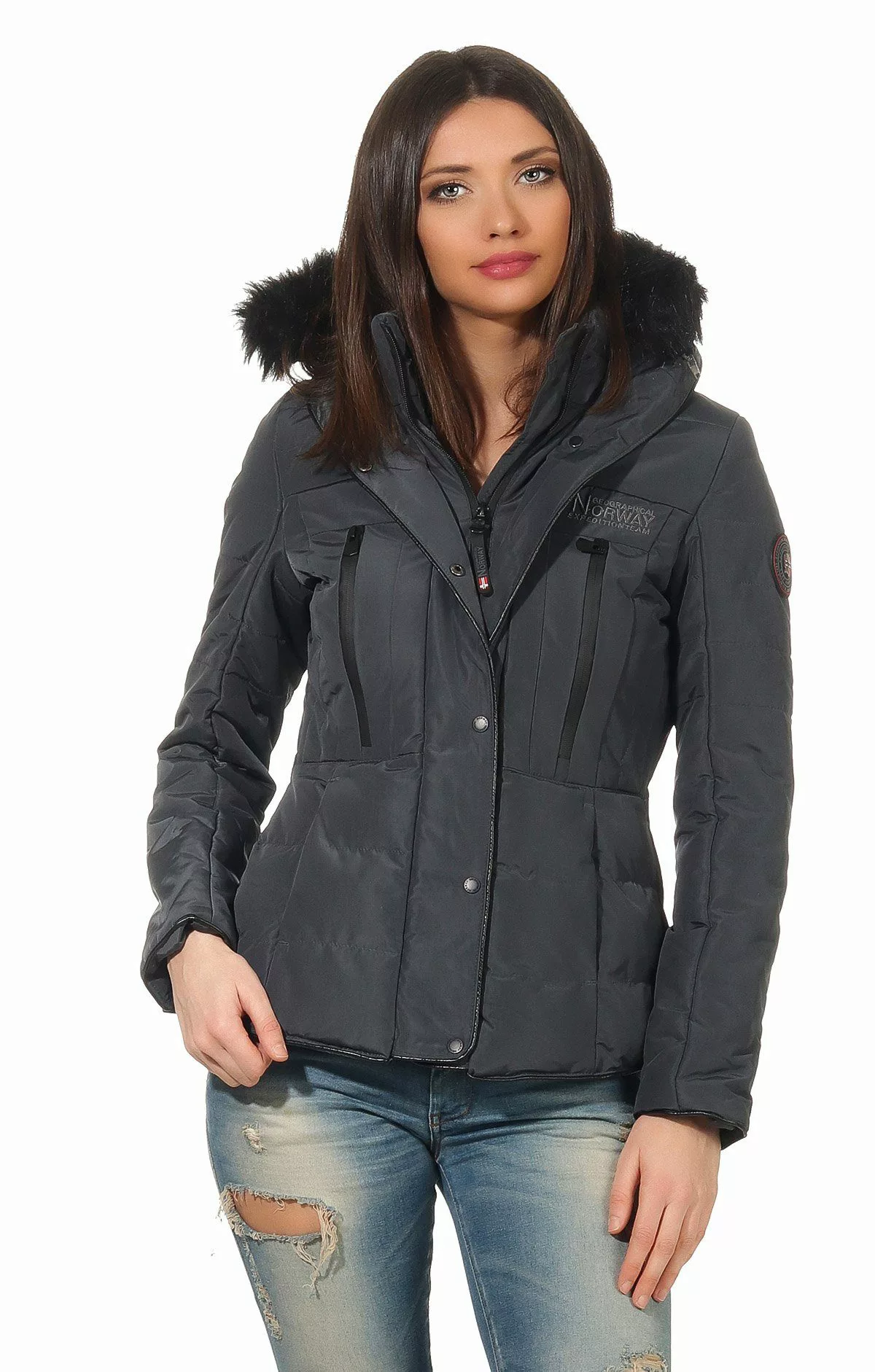 Geographical Norway Winterjacke Outdoor Damen Jacke günstig online kaufen