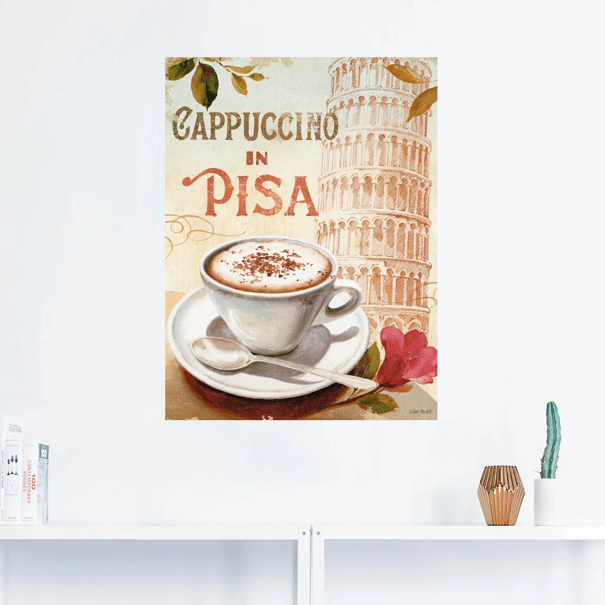 Artland Wandbild "Kaffee in Europa IV", Getränke, (1 St.) günstig online kaufen