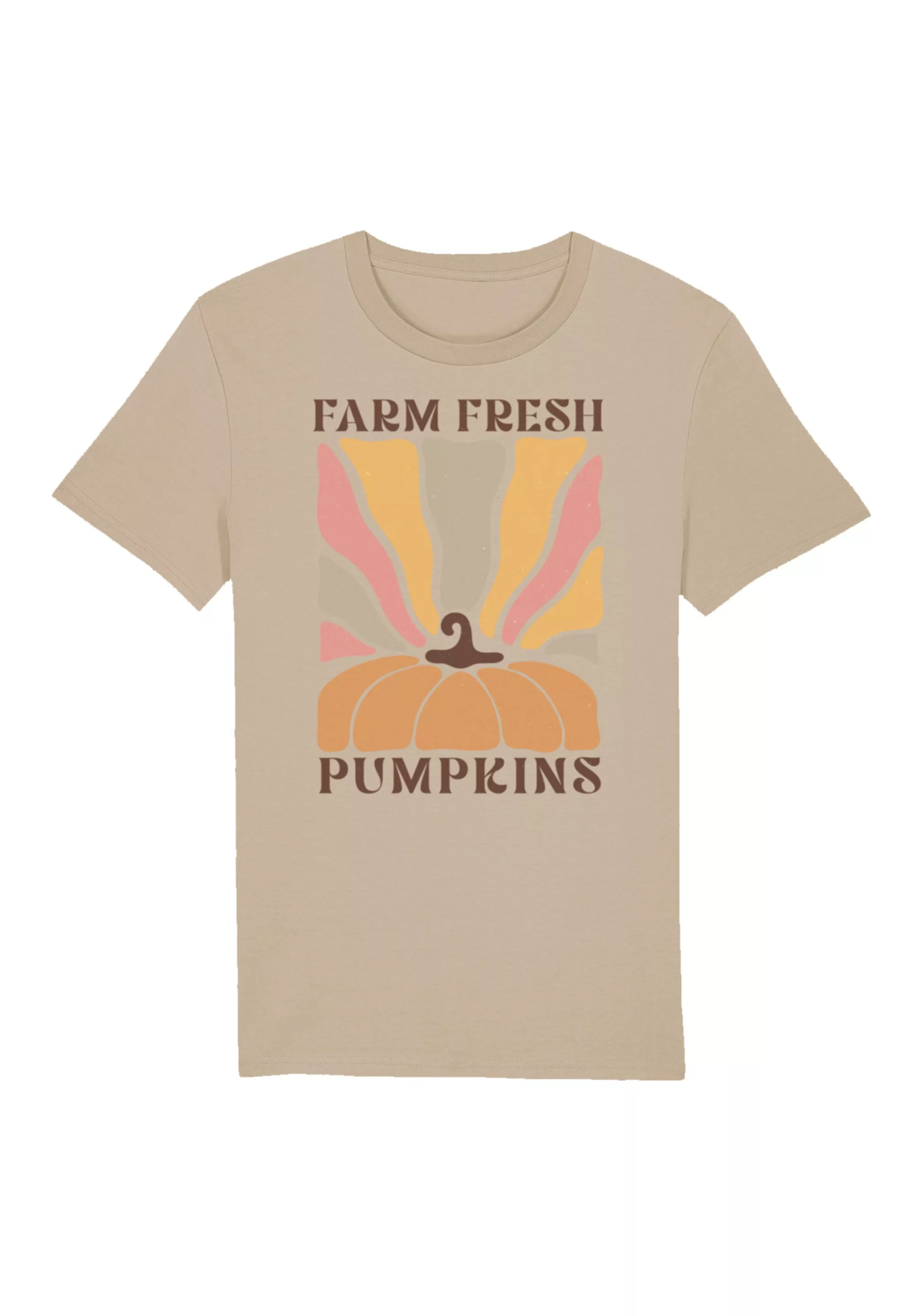 F4NT4STIC T-Shirt "Farm fresh Pumpkins Kürbis", Premium Qualität, Halloween günstig online kaufen