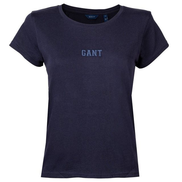 Gant T-Shirt Damen T-Shirt - D1. Gant Logo T-Shirt, Rundhals günstig online kaufen