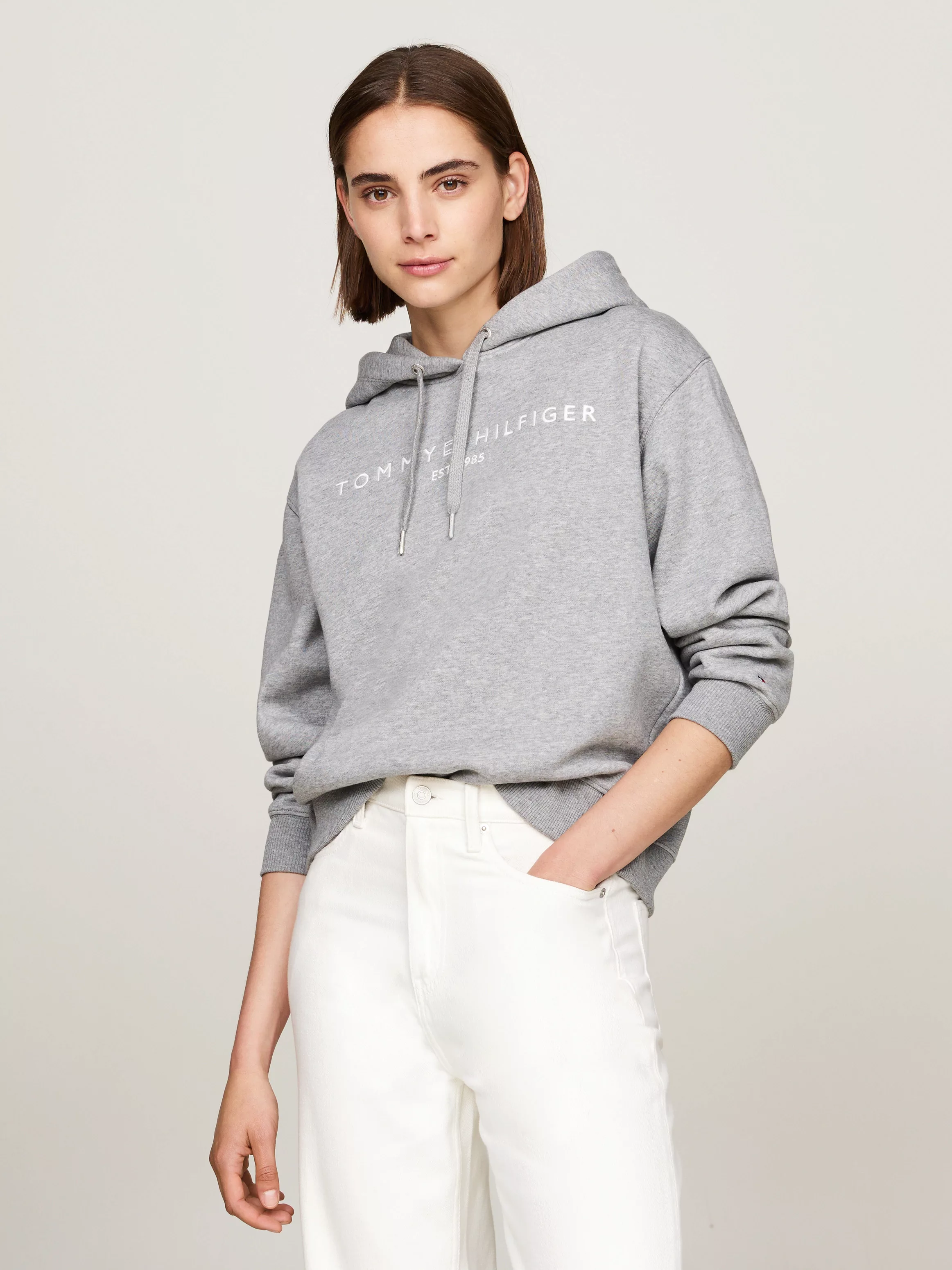 Tommy Hilfiger Kapuzensweatshirt MDRN REG CORP LOGO HOODIE mit gesticktem L günstig online kaufen