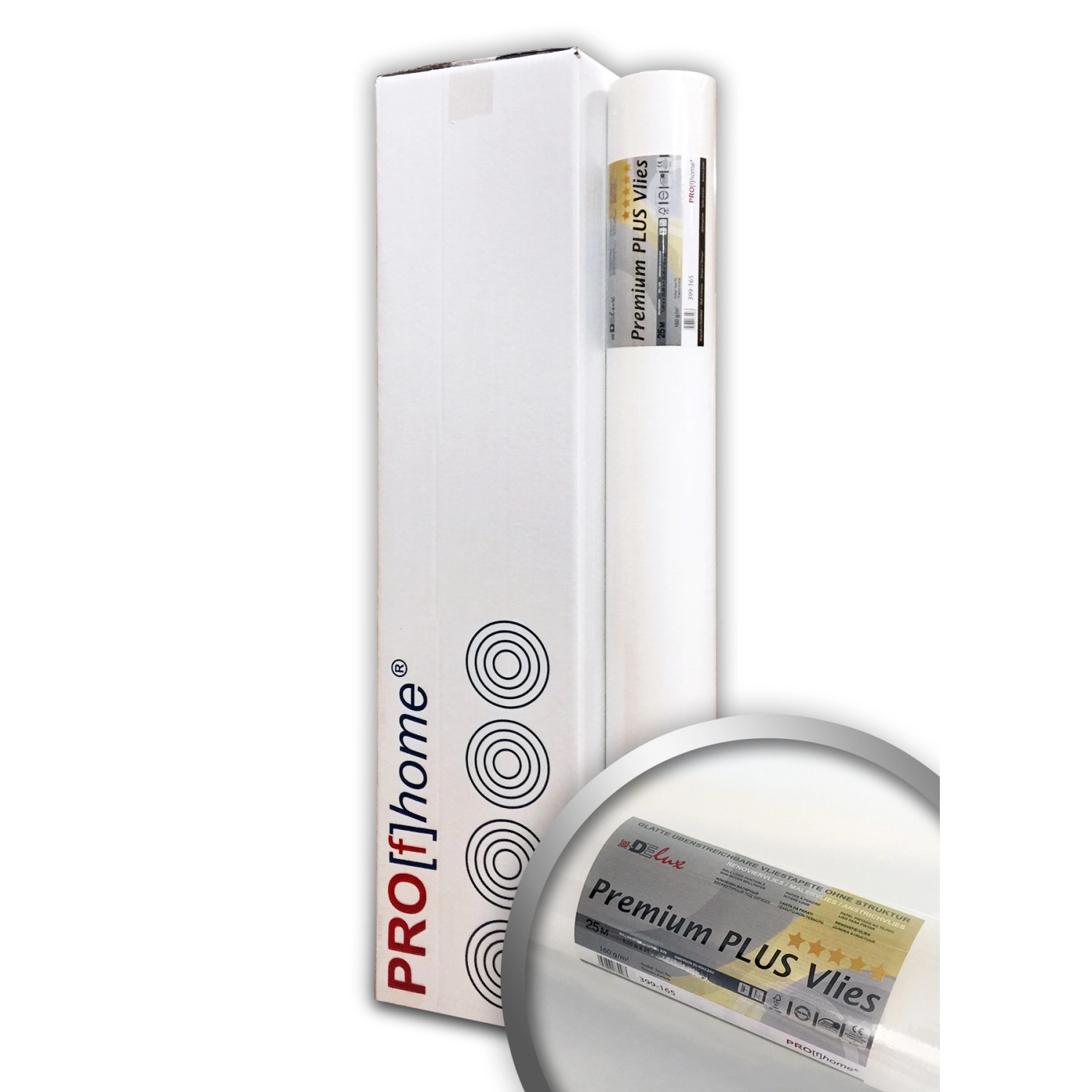 PROFHOME Malervlies Renoviervlies 160 g Profhome PremiumVlies Plus 1 Karton günstig online kaufen