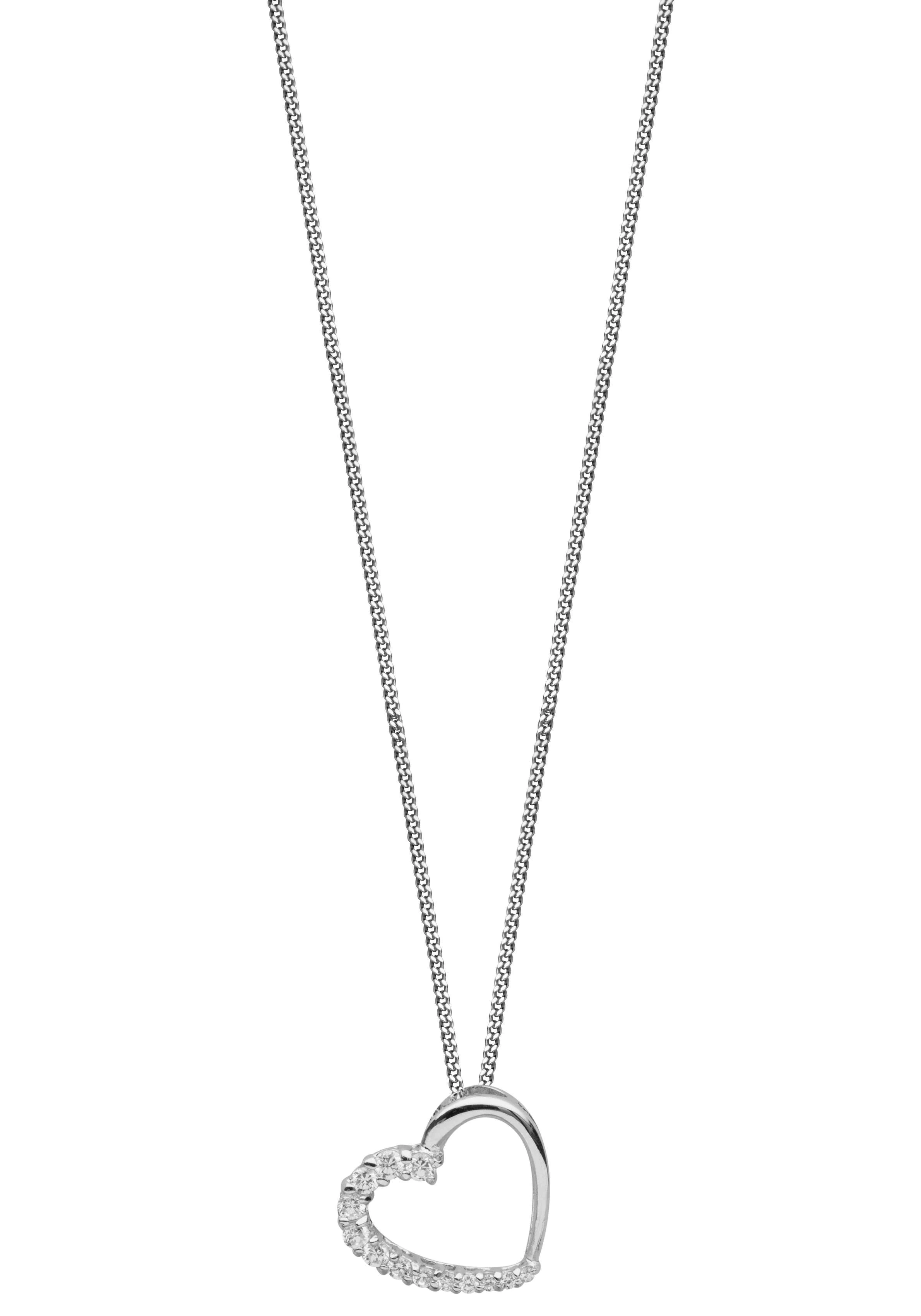 NANA KAY Kette mit Anhänger "Herz, Pure Love, ST583", mit Zirkonia günstig online kaufen