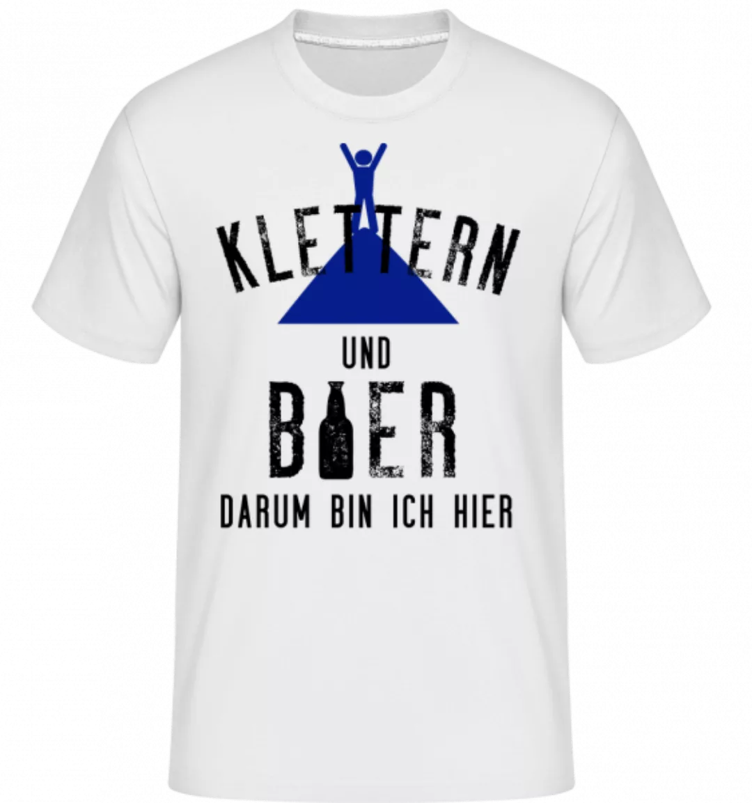 Klettern Und Bier · Shirtinator Männer T-Shirt günstig online kaufen