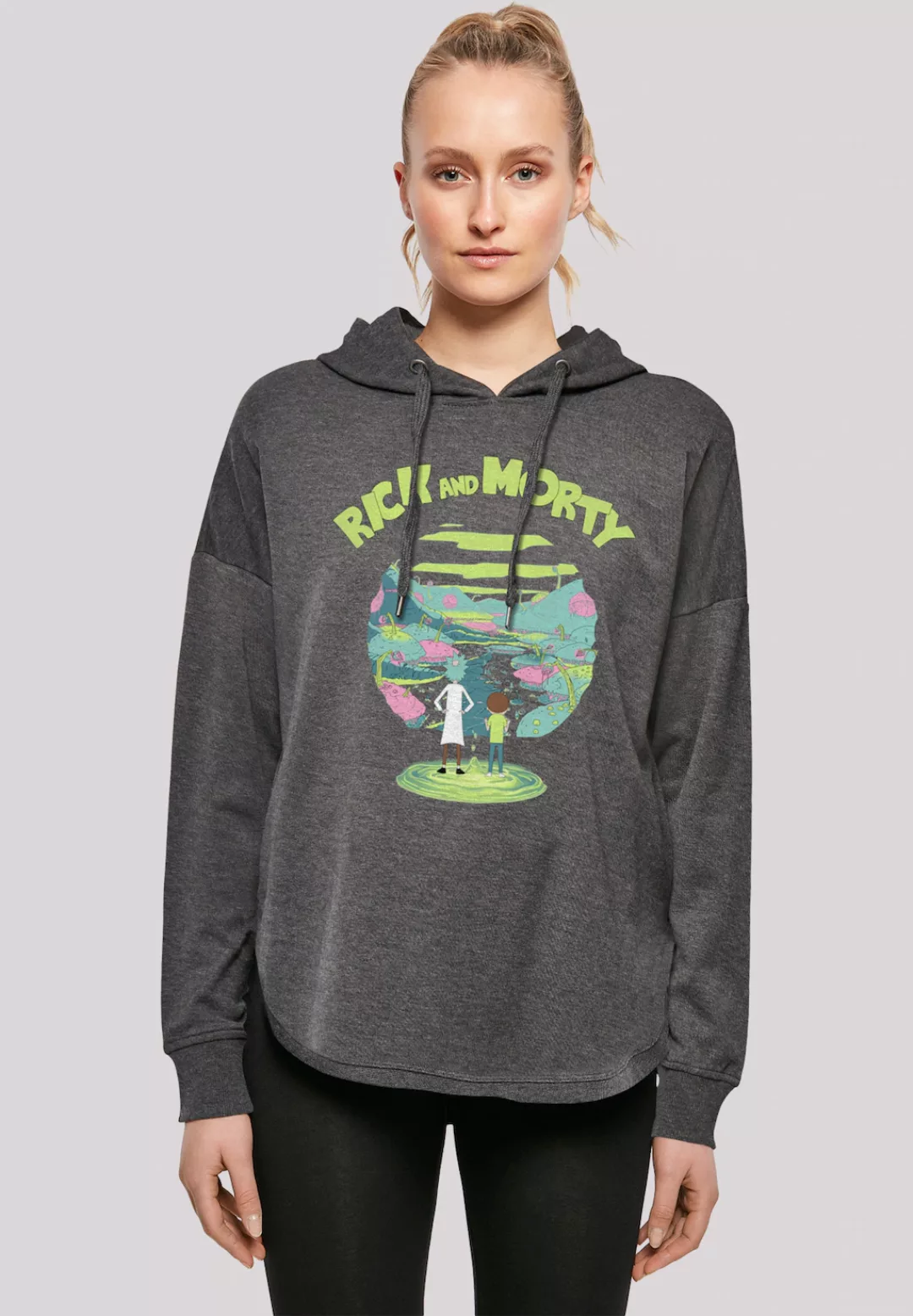 F4NT4STIC Kapuzenpullover "Rick und Morty", Print günstig online kaufen