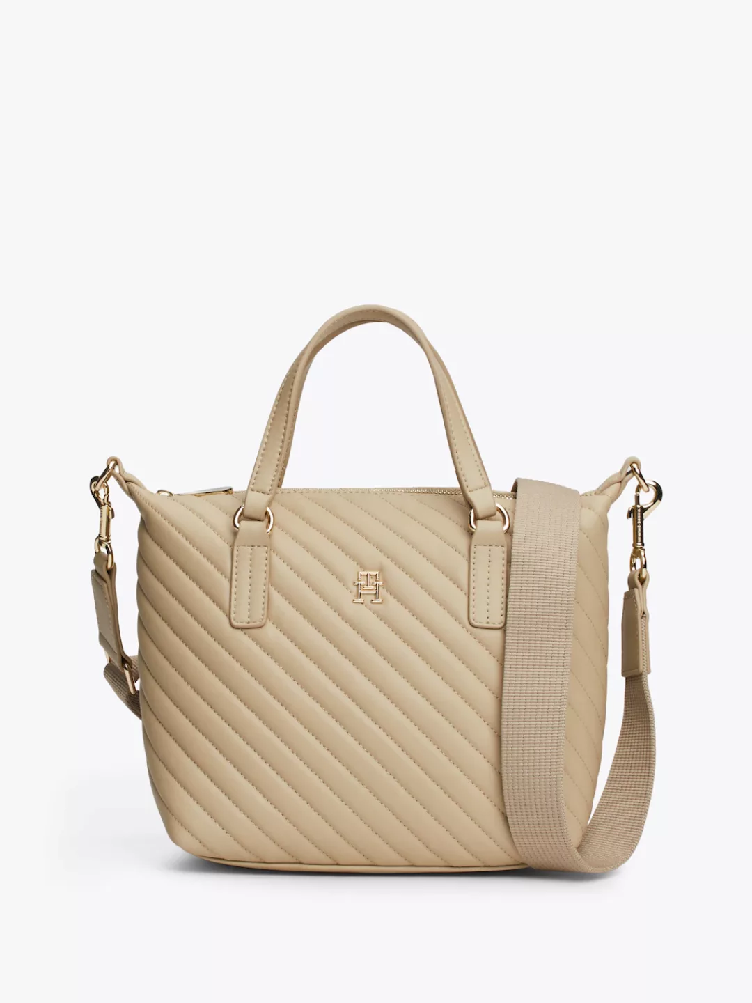 Tommy Hilfiger Shopper "Women POPPY REFORM SMALL TOTE QU Tote", Damen Tasch günstig online kaufen