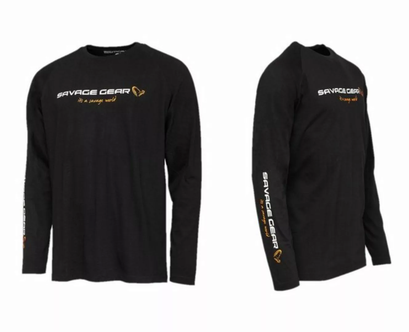 Savage Gear Longsleeve Signature Logo Long Sleeve T-Shirt langärmlig S-XXXL günstig online kaufen