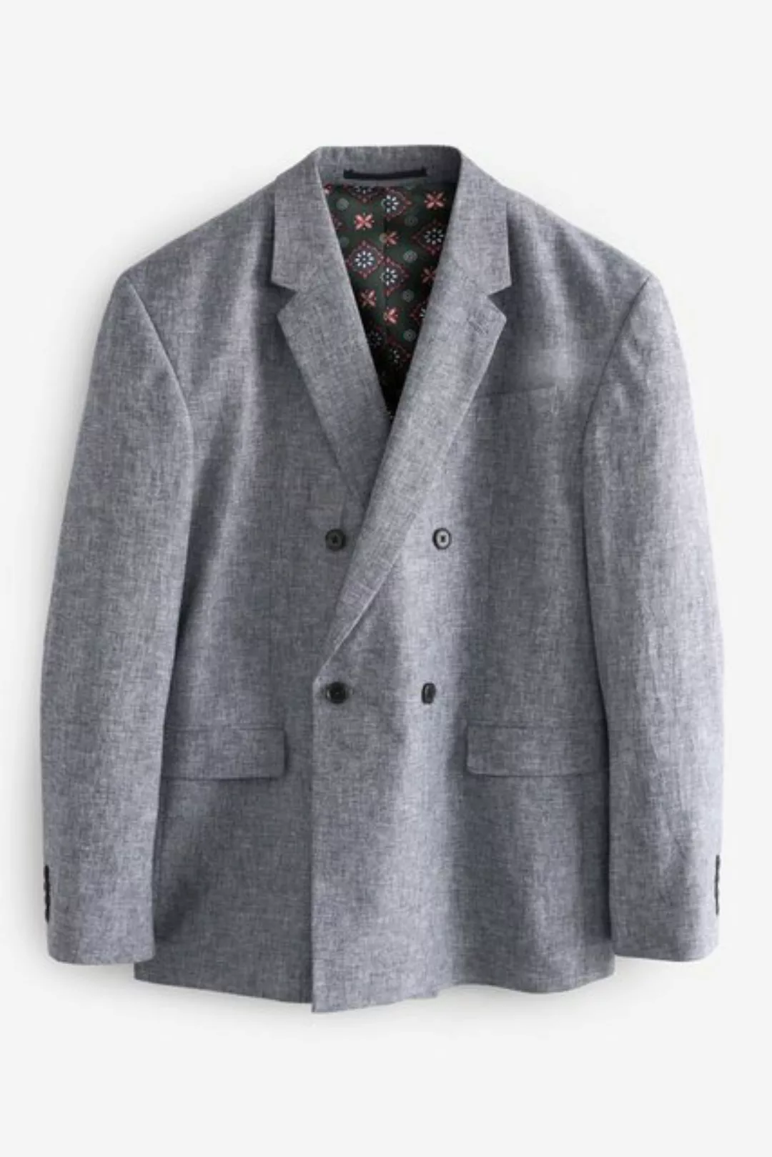 Next Baukastensakko Relaxed Fit Anzug aus Leinengemisch: Sakko (1-tlg) günstig online kaufen