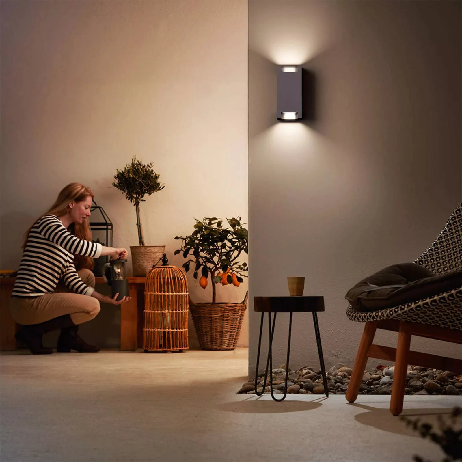 Philips myGarden Trowel Außenwandlampe günstig online kaufen