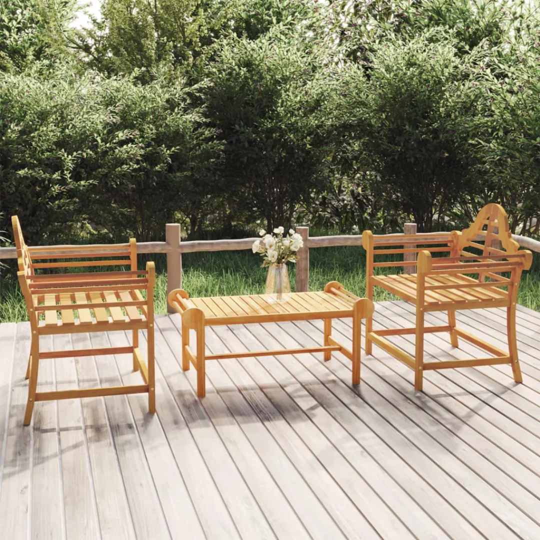 Vidaxl Gartenstühle 2 Stk. 91x62x94 Cm Massivholz Teak günstig online kaufen