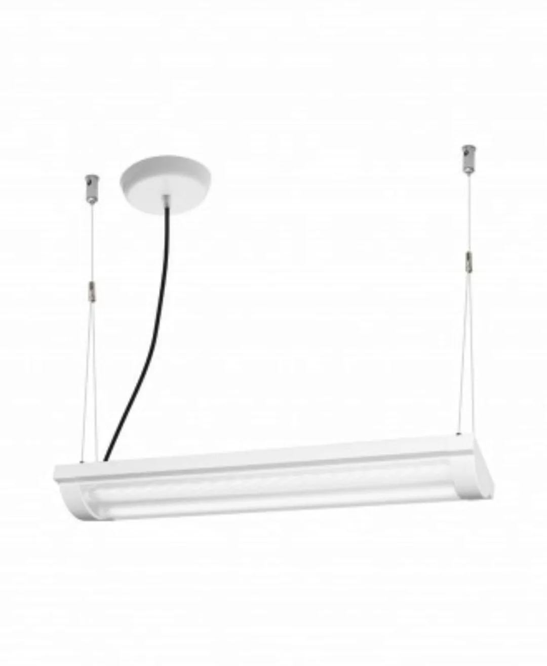 LEDVANCE OFFICE LINE LED Deckenleuchte Kaltweiß 59,5 cm Aluminium Weiß günstig online kaufen
