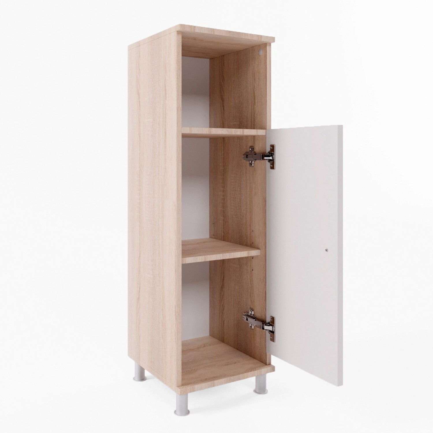 Vicco Midischrank Fynn, Sonoma/Weiß, 30 x günstig online kaufen