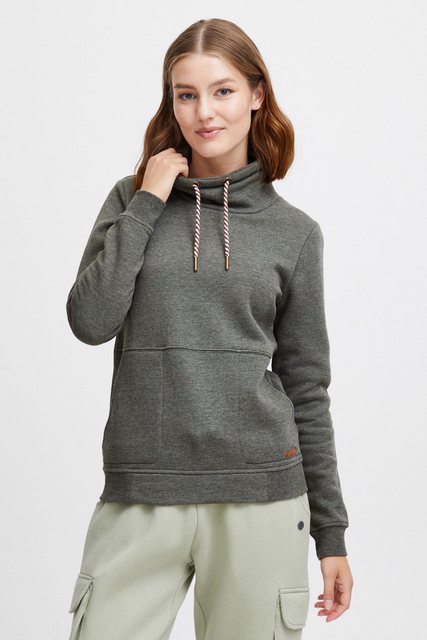 OXMO Hoodie OXVimpa Sweatpullover mit Tube-Kragen und kontrastreichem Korde günstig online kaufen