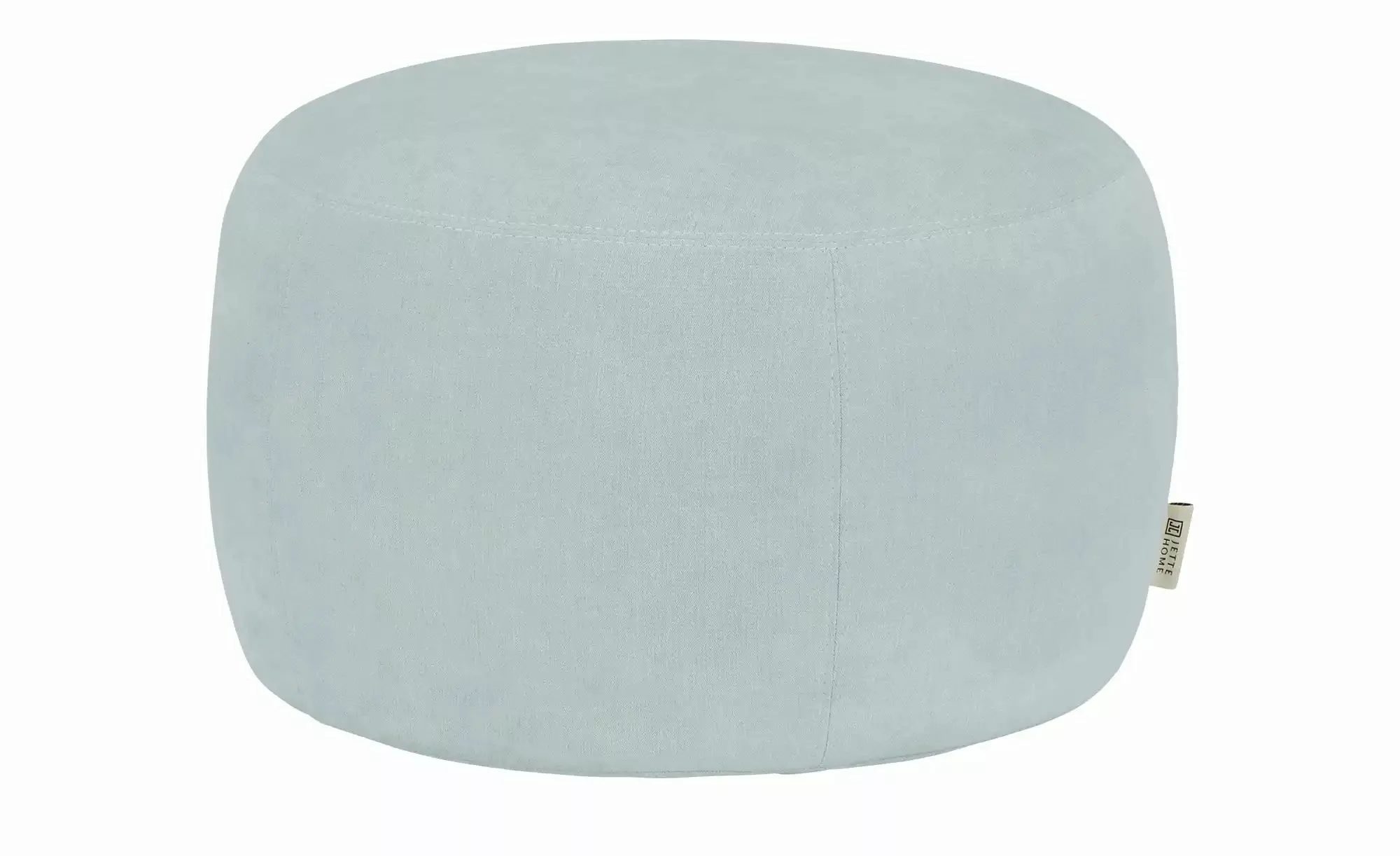 Jette Home Hocker  Jette Round ¦ blau ¦ Maße (cm): H: 40  Ø: 60 Polstermöbe günstig online kaufen