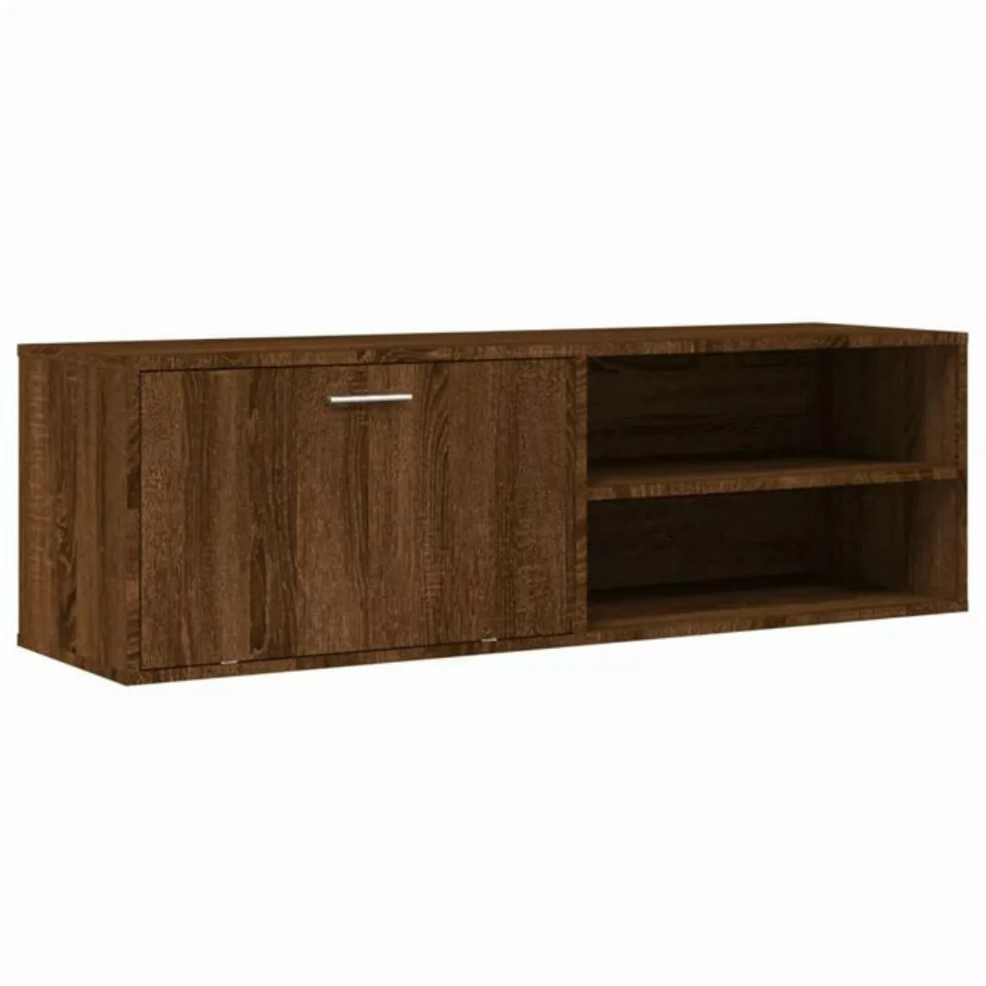 vidaXL TV-Schrank TV-Schrank Braun Eichen-Optik 120x34x37 cm Spanplatte TV- günstig online kaufen