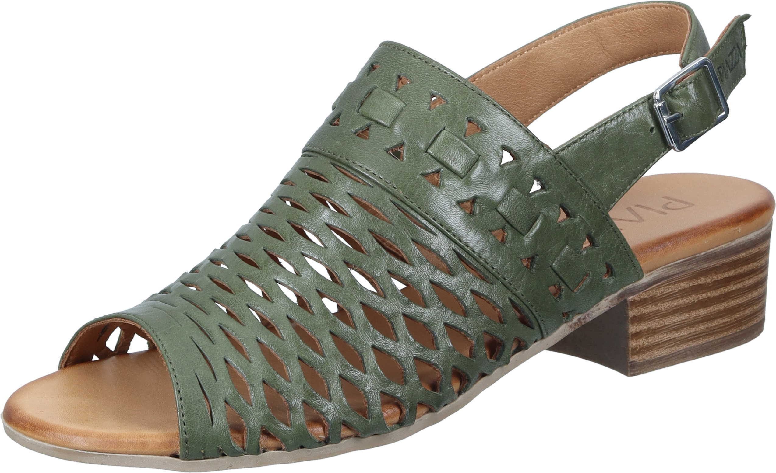 Piazza Sandalen Sandalette aus echtem Leder günstig online kaufen
