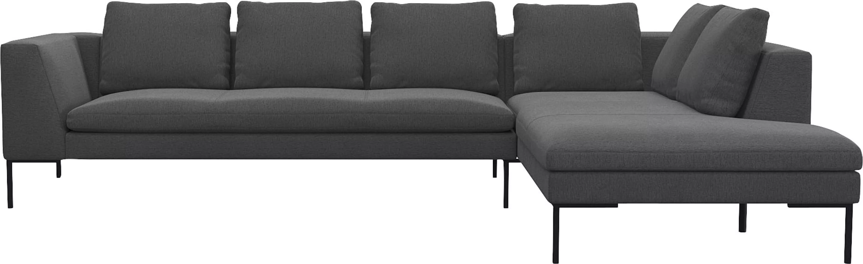 FLEXLUX Ecksofa "Loano, superbequemer Sitzkomfort durch Kaltschaum im Sitz, günstig online kaufen