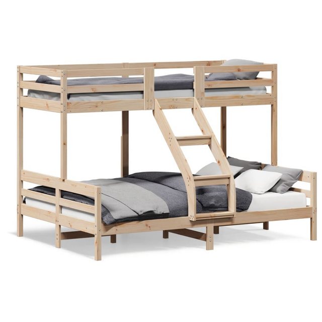 vidaXL Bettgestell Etagenbett 80x200140x200 cm Massivholz Kiefer Bett Bettg günstig online kaufen