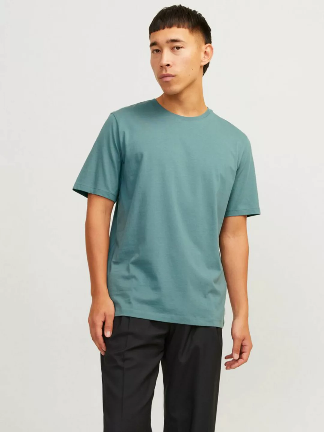 Jack & Jones Rundhalsshirt JJEORGANIC BASIC TEE SS O-NECK NOOS mit Rundhals günstig online kaufen